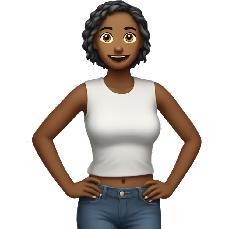 That girl who tries the food and says “well” emoji