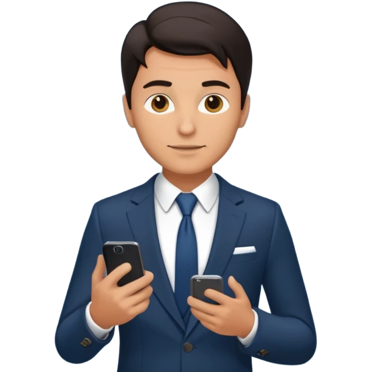 Earn money show by human with mobile.add reality stylish men emoji