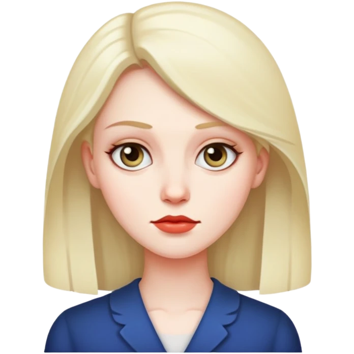 Lady side eyeing emoji
