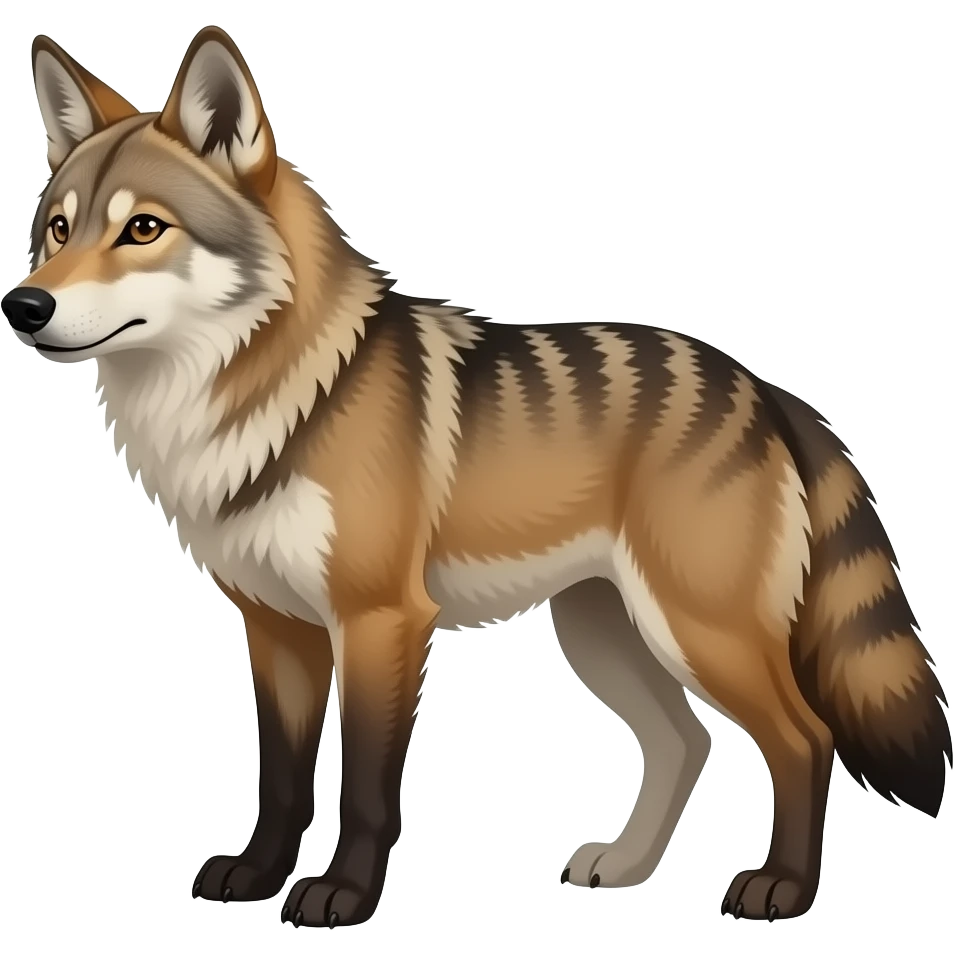 Coywolf-Maned-Wolf-Civet-Genet-Marsupial-Ermine-hybrid emoji