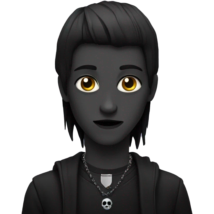 Goth emoji