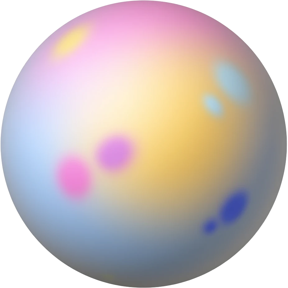 Болончик с распыленной краской emoji