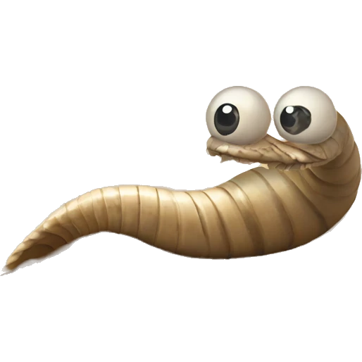 Sand worm dune emoji