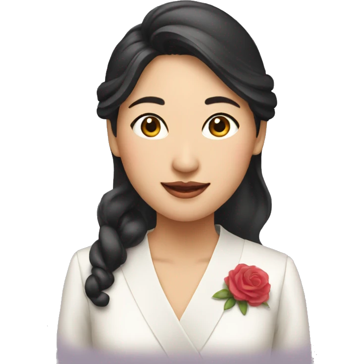 asian wedding host woman emoji