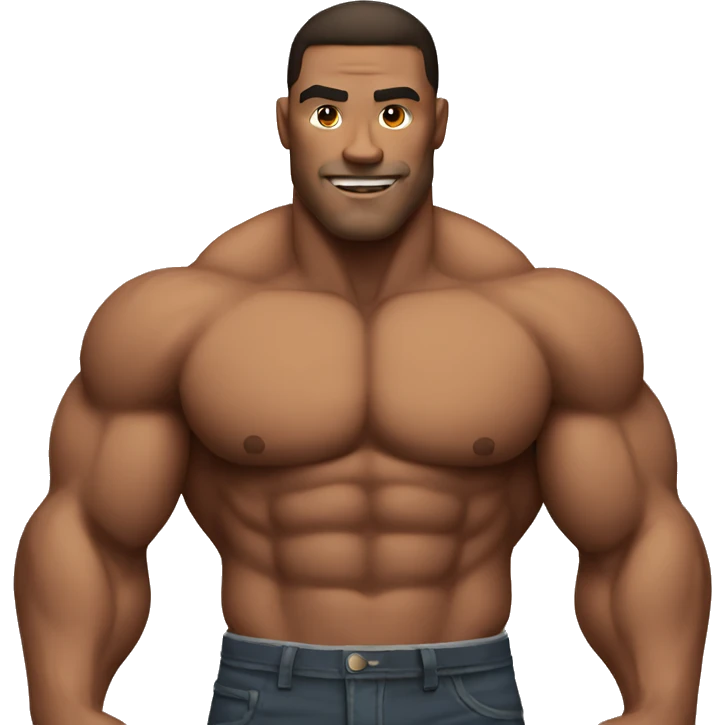 Muscular man emoji