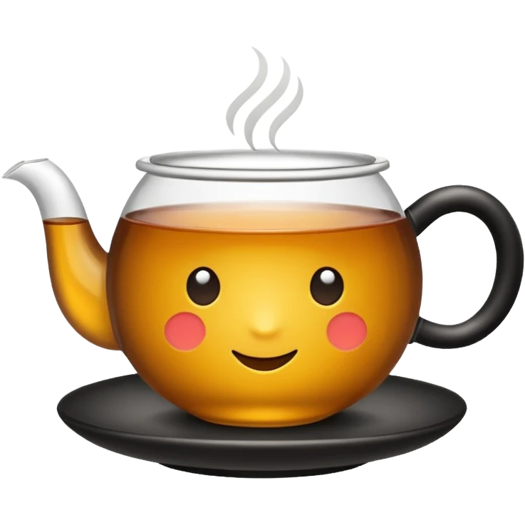 Tea black emoji