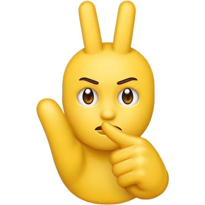 emoji with middle finger emoji