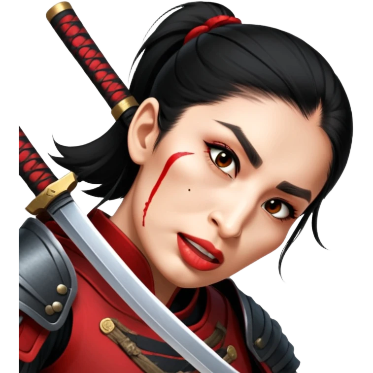 Battle-Ready Samurai emoji