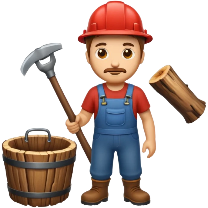 woodcutter emoji