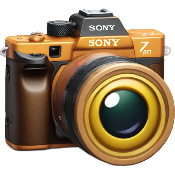 Sony A7c camera emoji