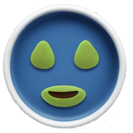 blue matcha emoji