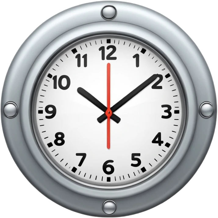 Clock it emoji