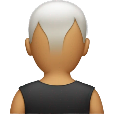 Person with a big back  emoji