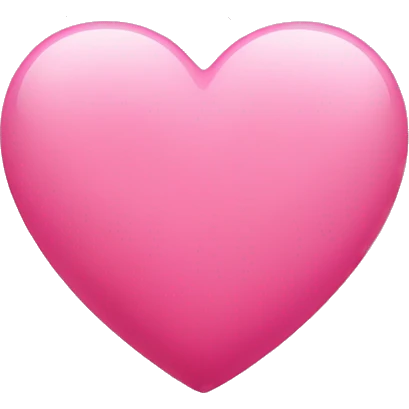 Pink heart  emoji