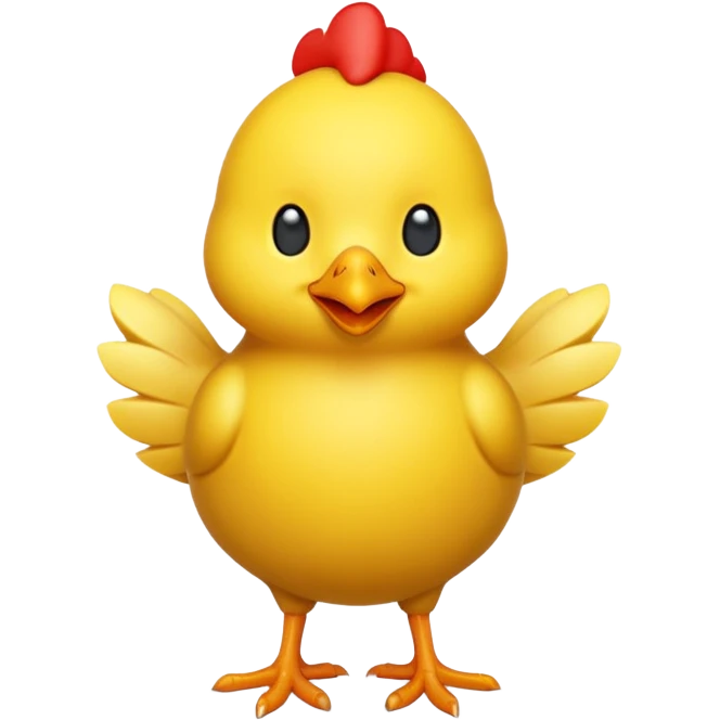 chicken 3d imoji transparen  emoji