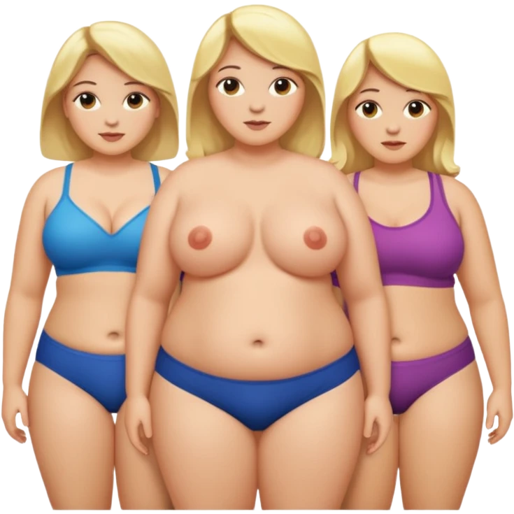 group intimacy bbw blonde Mfm  emoji