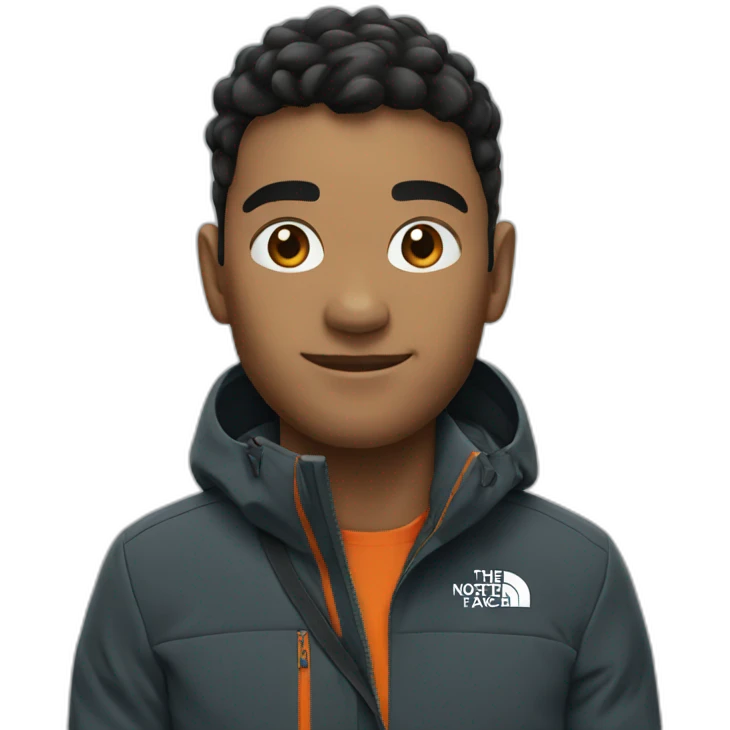 The north face emoji