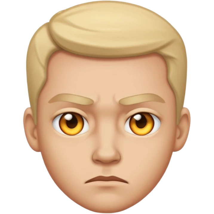 Mean side eye  emoji