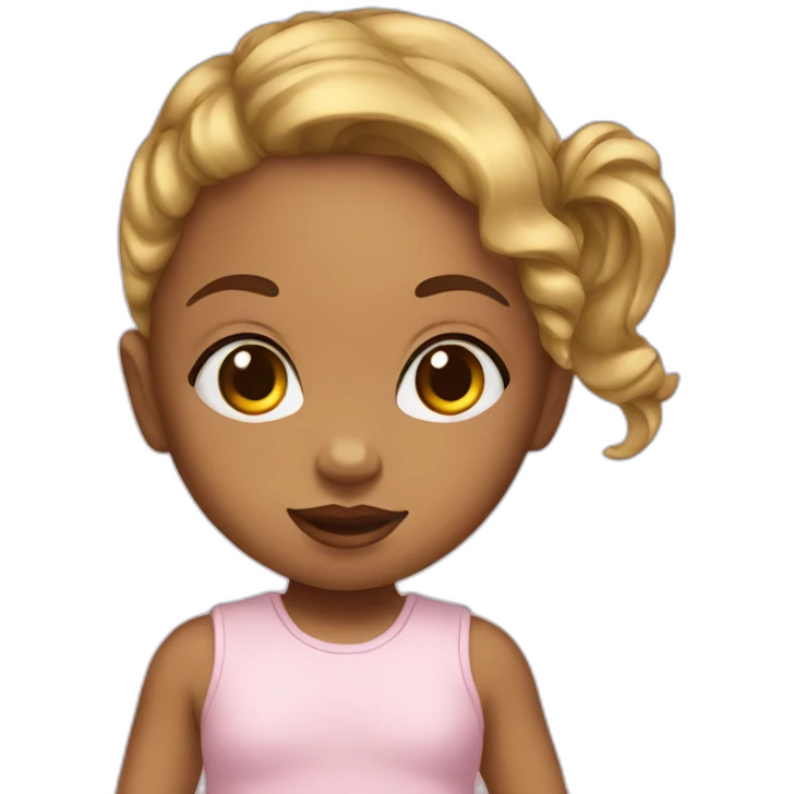 Dollar Baby Girl emoji