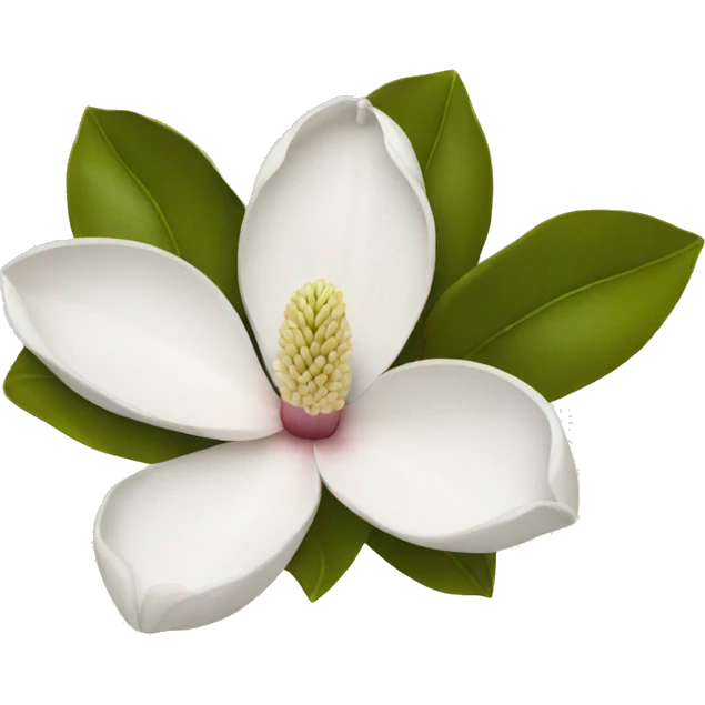 Magnolia flower emoji