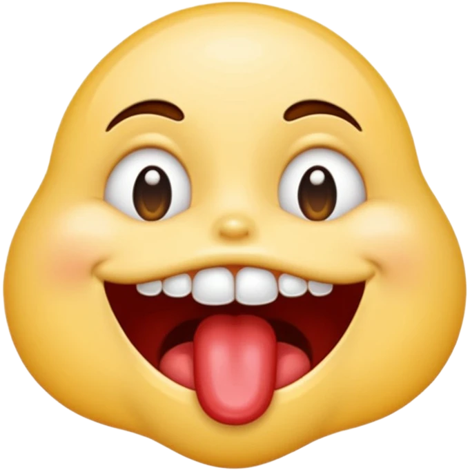 emoji biting its lip and drooling drooling saliva  emoji