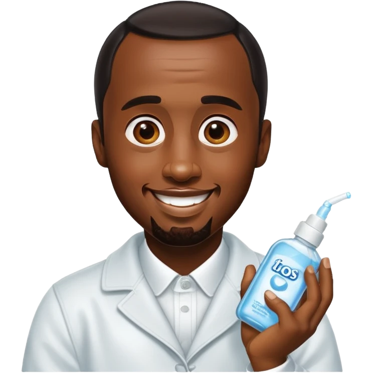 P diddy with baby oil emoji