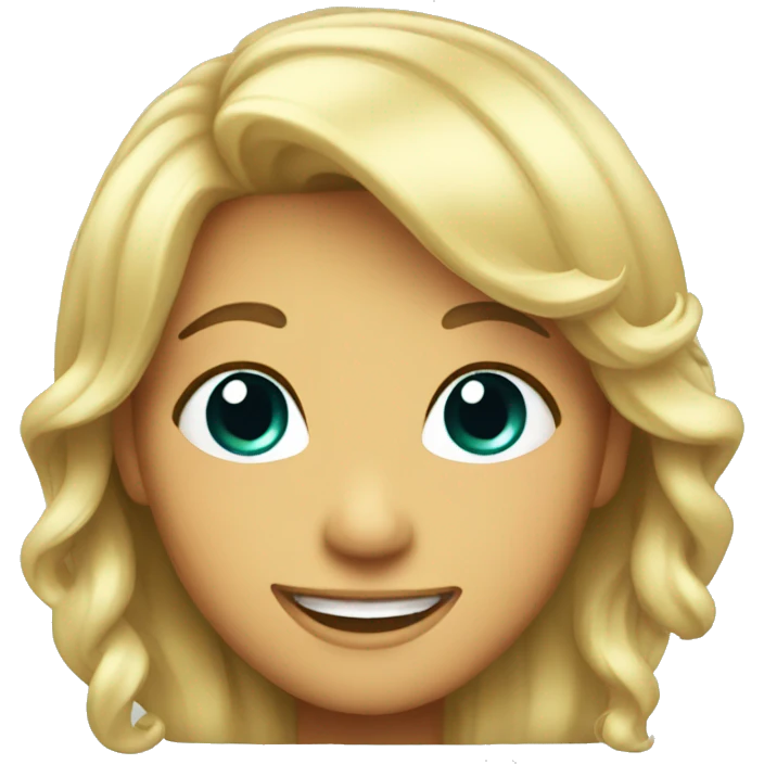 pretty smile emoji