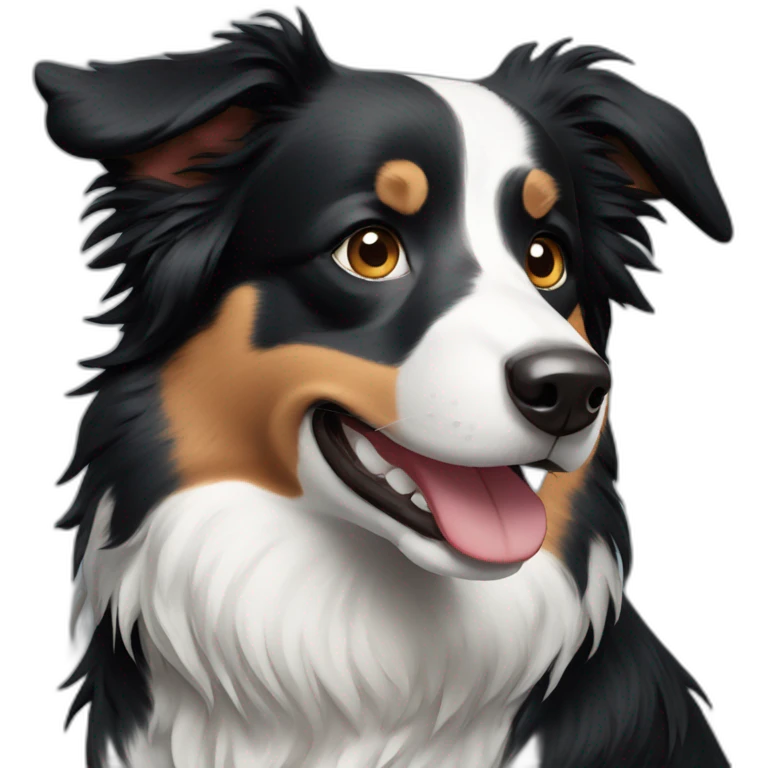 Border collie emoji
