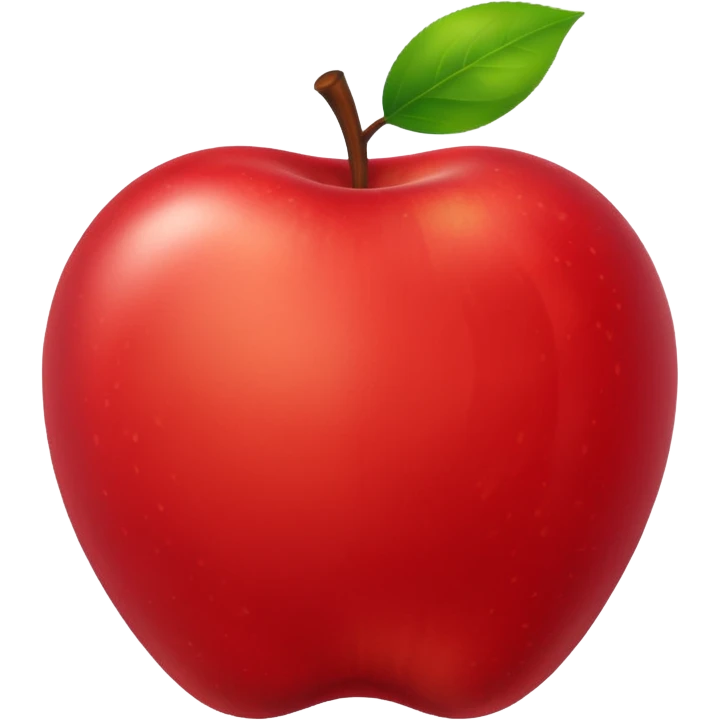 Juice Box RED Apple emoji