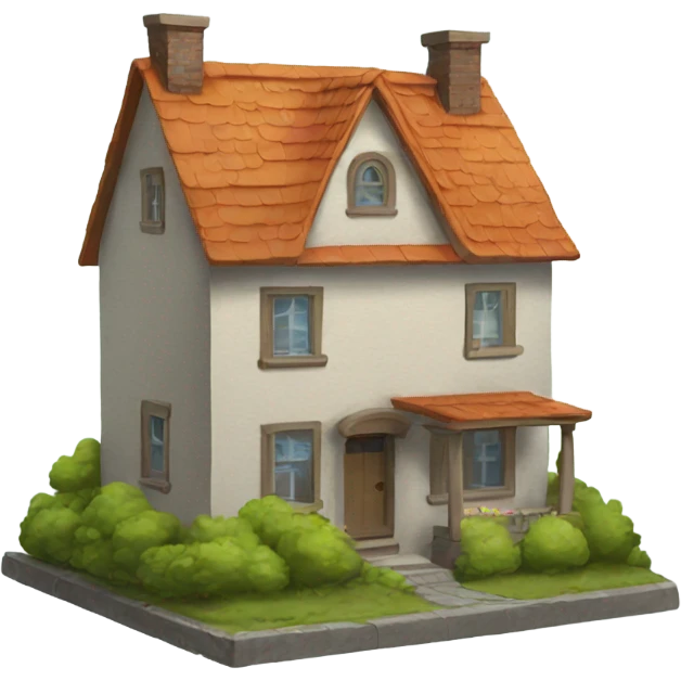 happy house emoji