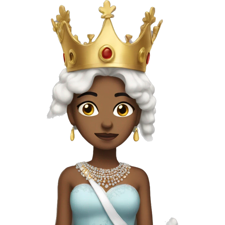 Queen never cry emoji