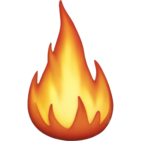 flamme emoji