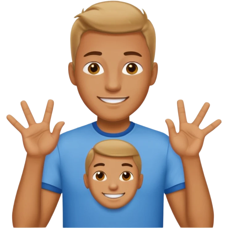 Man no decision gesture sticker emoji