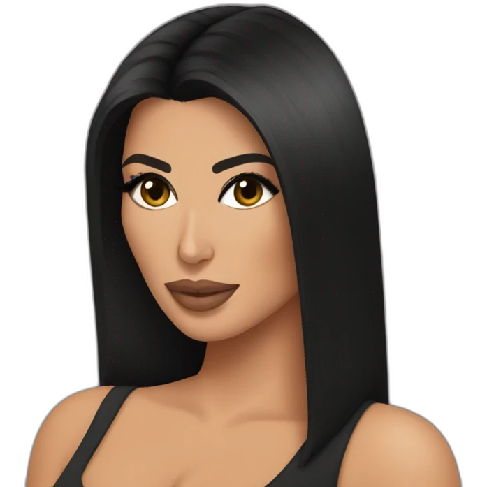 Kim Kardashian emoji