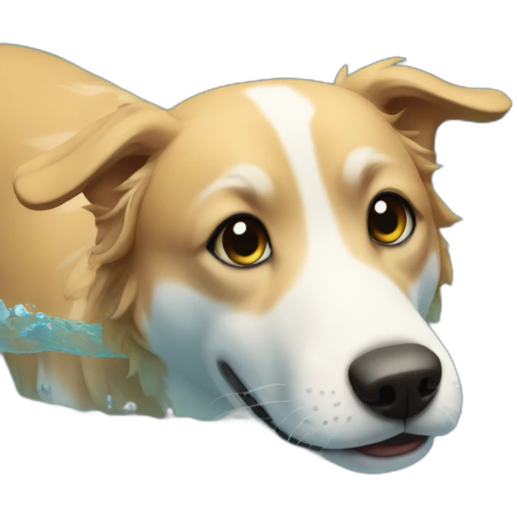 swimming_dog emoji
