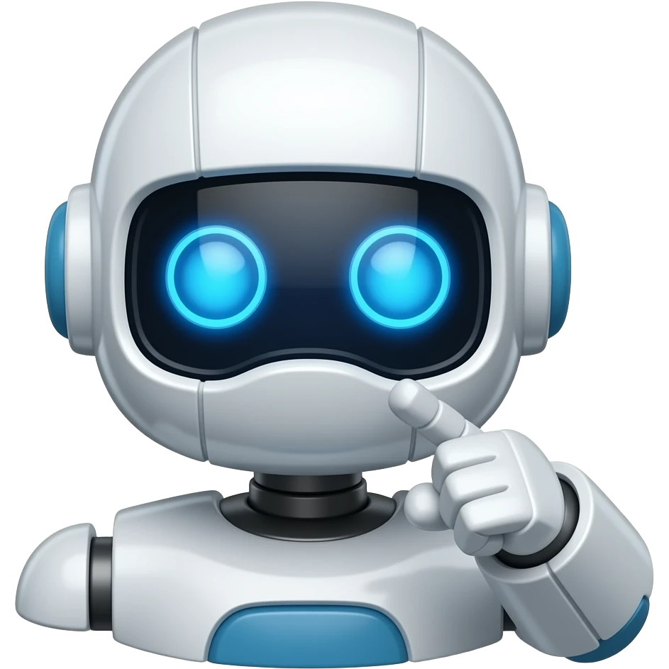 robotic laser emoji