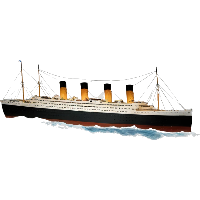 Titanic white star line emoji