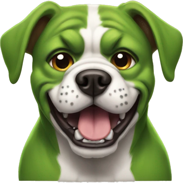 Hulk Dog emoji