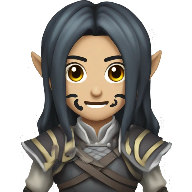 Demon slayer uzui tengen con cubrebocas emoji