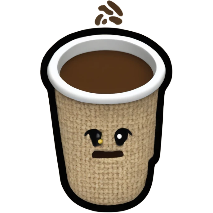 Coffee cozy emoji