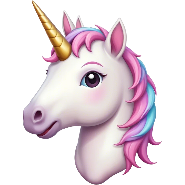 unicorn happy emoji