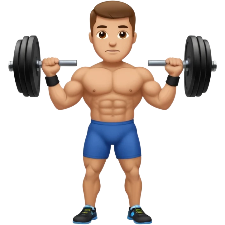 Strongman with Weights emoji