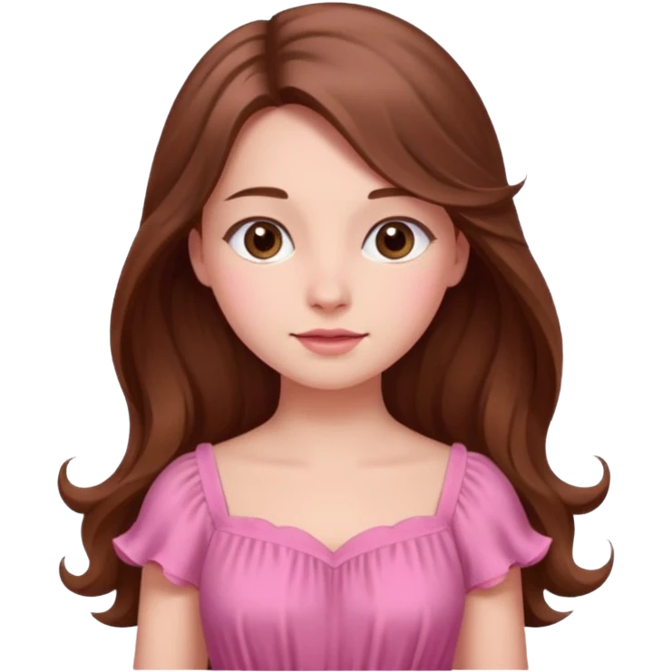 Girly girl emoji