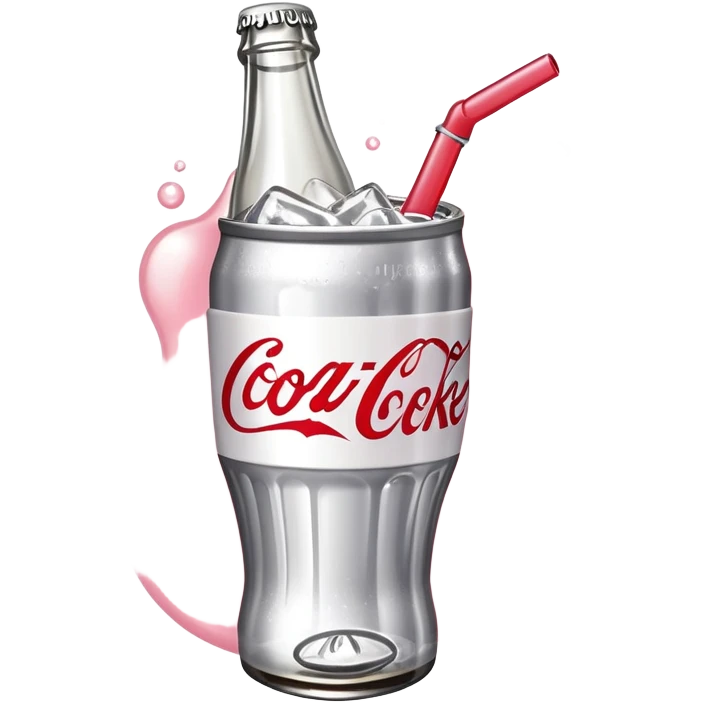 light pink diet coke  emoji