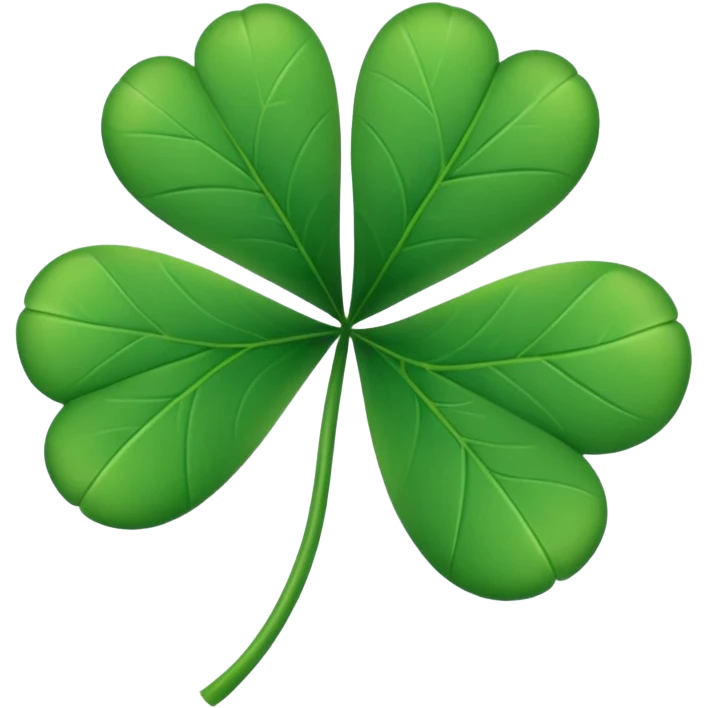 Trebol de 5 hojas emoji