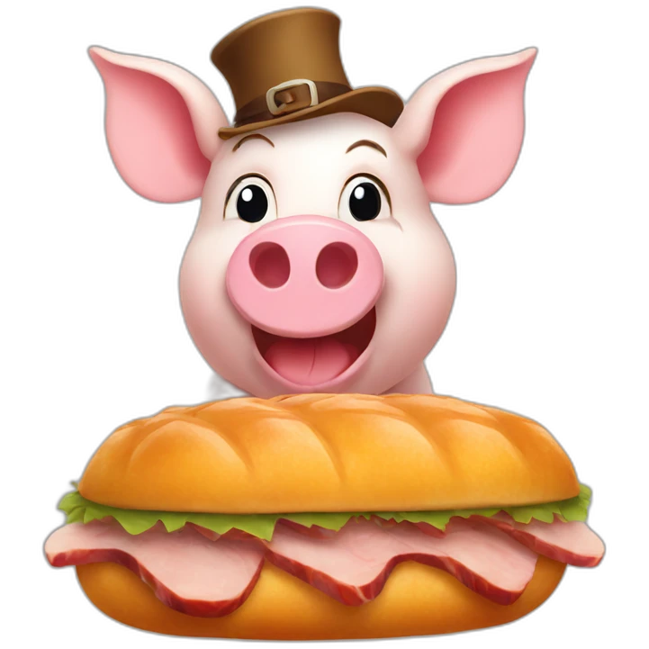Pork at Octoberfest emoji
