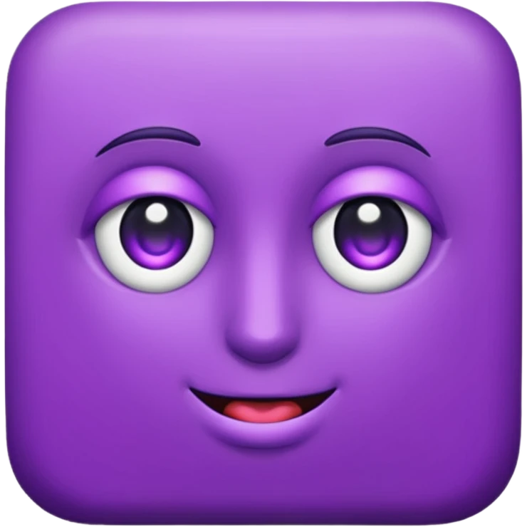 Purple emoji