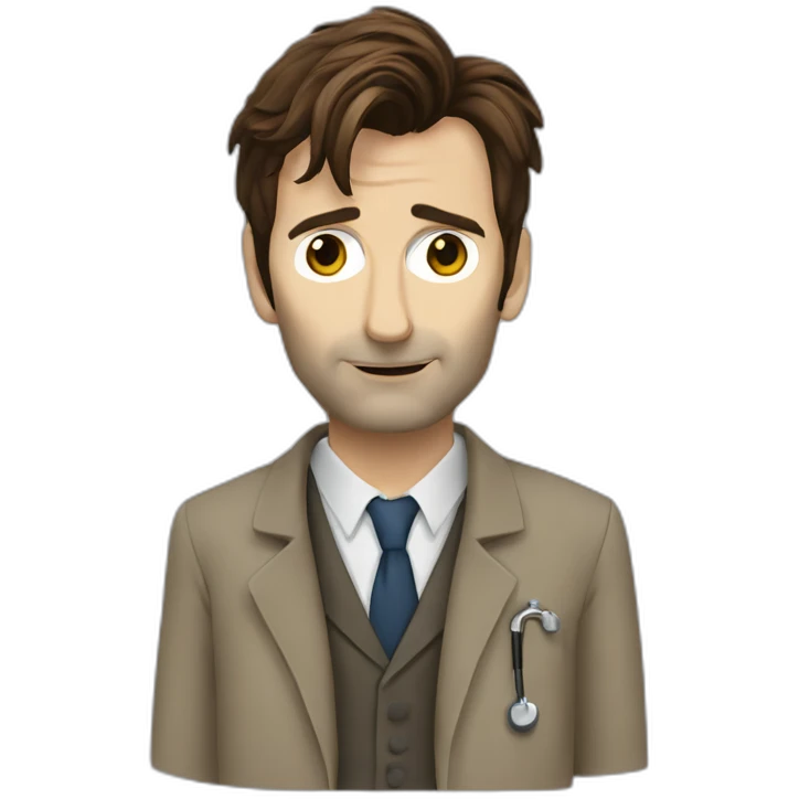Doctor WHO David Tennant emoji