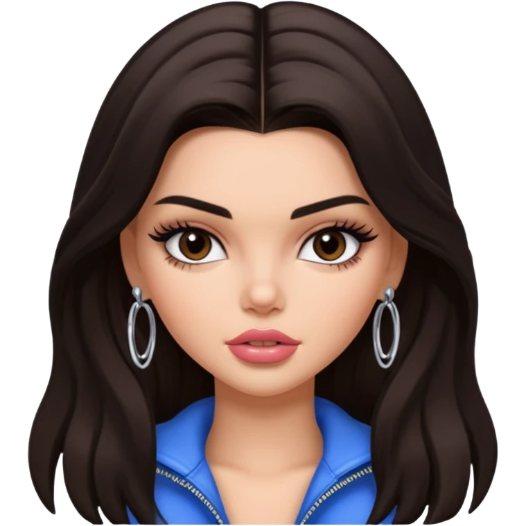 kendall jenner as pretty bratz baddie emoji