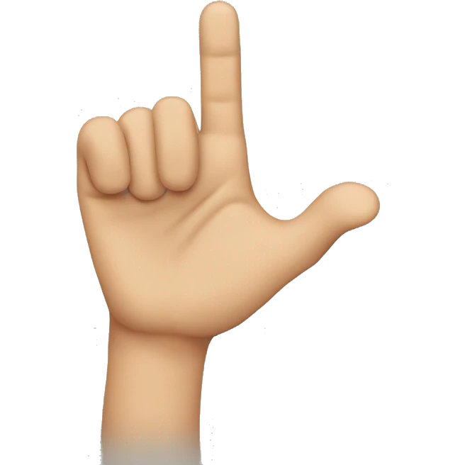 Hand waving, no ring and middle finger emoji